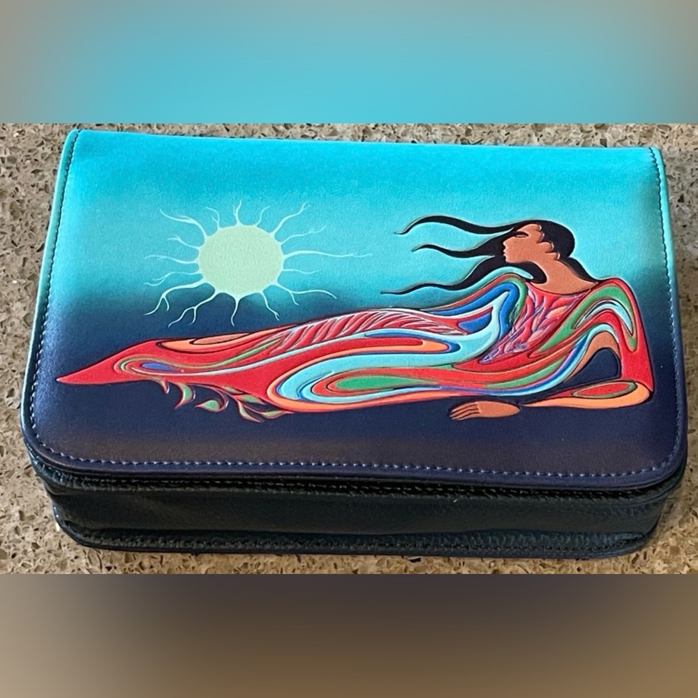 Artistic Indigenous Women's Clutch